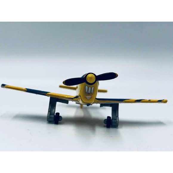 Disney Pixar Planes No.12 NORDIC Metal Toy Diecast Airplane Loose 1:55 Mattel - Picture 2 of 10